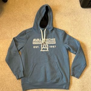 Avalanche blue hoodie